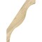 Ekena Millwork 4"W x 18"D x 26"H Funston Rough Sawn Knee Brace, Douglas Fir BRC04X18X26FST00RDF - alternate 3